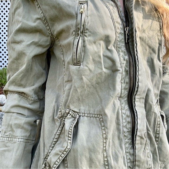 American Eagle Olive Military Jacket - Size Small - Picture 5 of 5